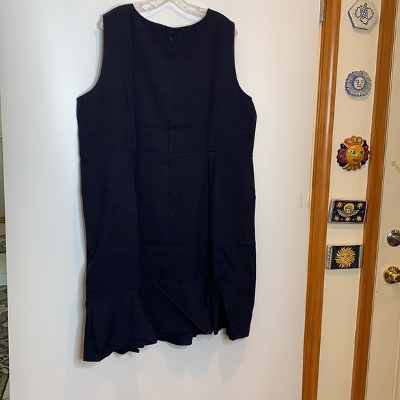 NWT Loft sleeveless dress NAVY BLUE 20 PLUS SIZE - Picture 5 of 5